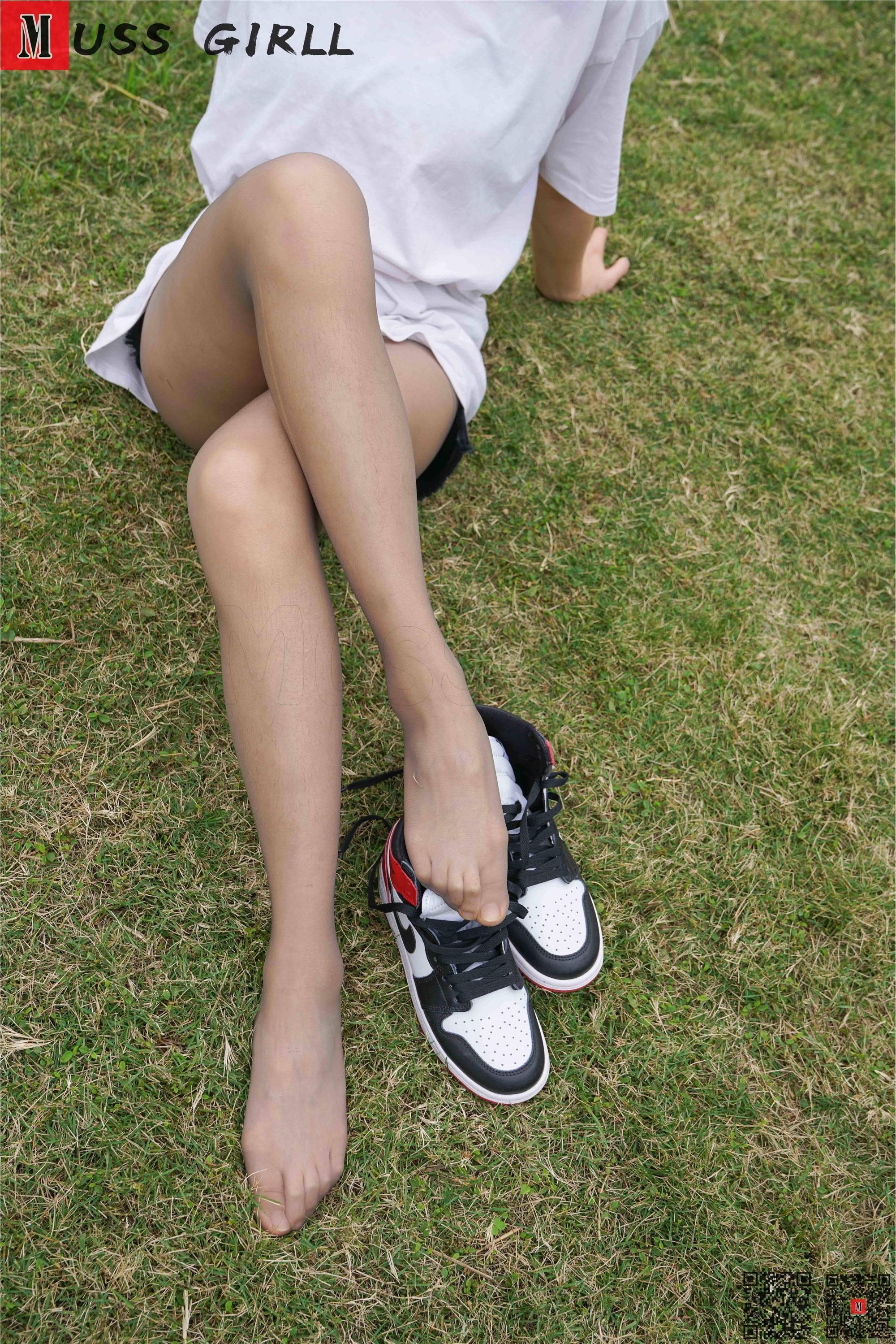 MussGirl慕丝女郎  NO.169 操场白衣裙